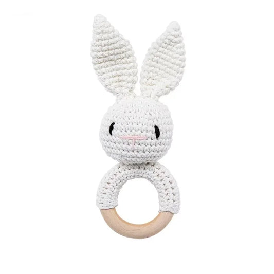 Snuggle Bunny Rattle Teether
