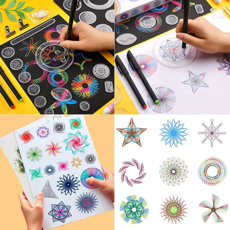 Toddlersspace™ Spirograph Drawing Set